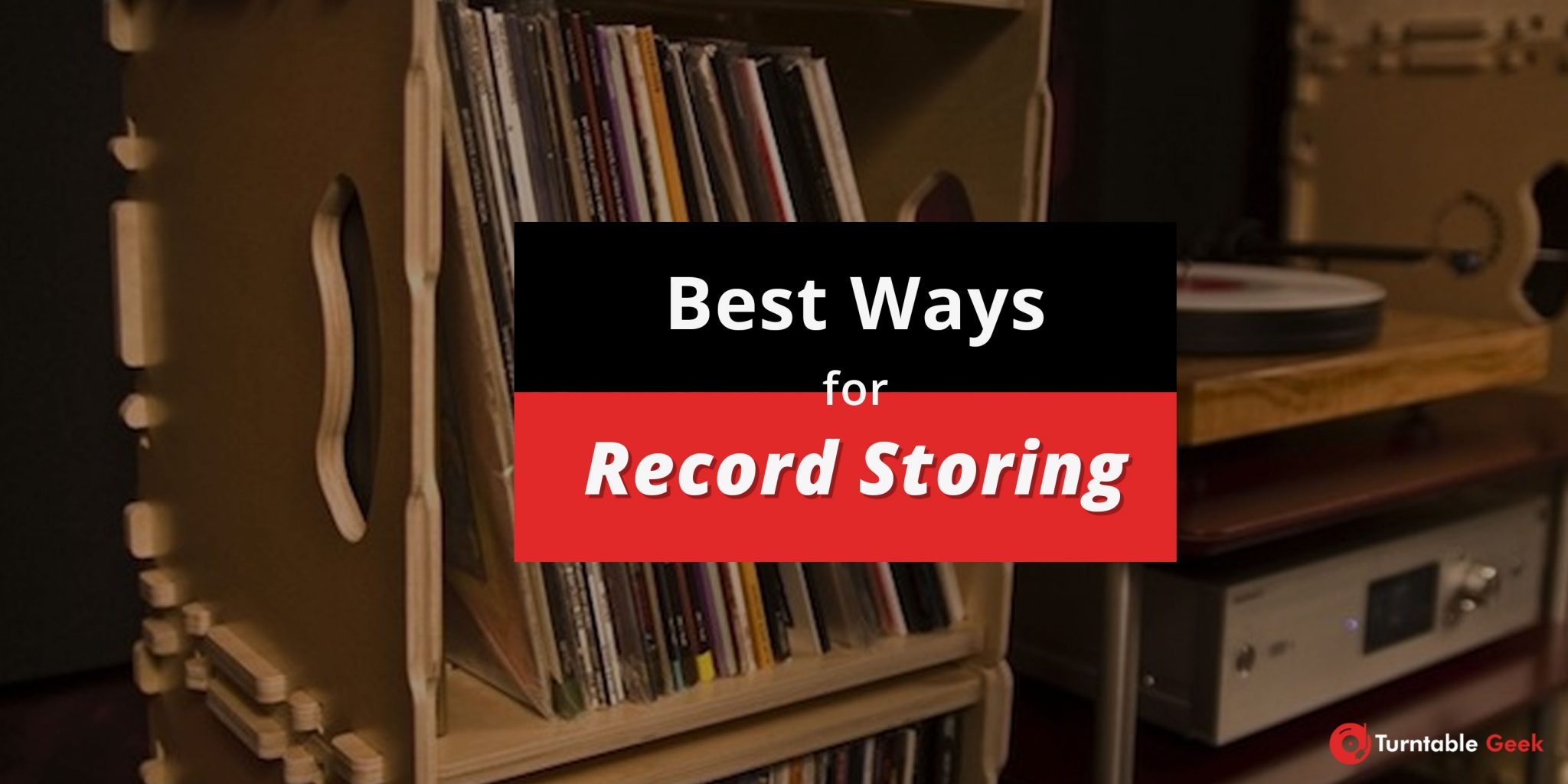 How to Store Vinyl Records in a Classy Way (2022 Ideas) Turntable Geek