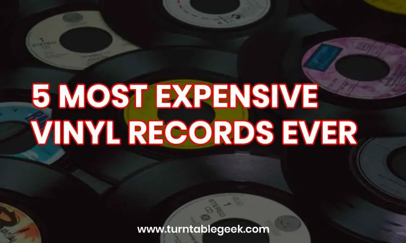 Most Expensive Vinyl Records Ever